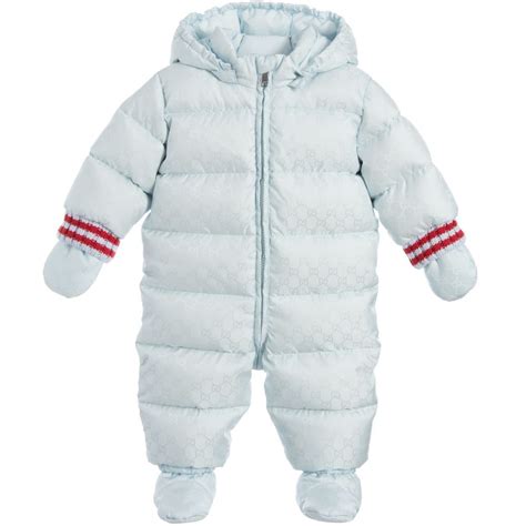 gucci outfit for baby girl|gucci baby snowsuit.